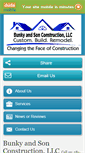 Mobile Screenshot of bunkyandsonconstruction.com